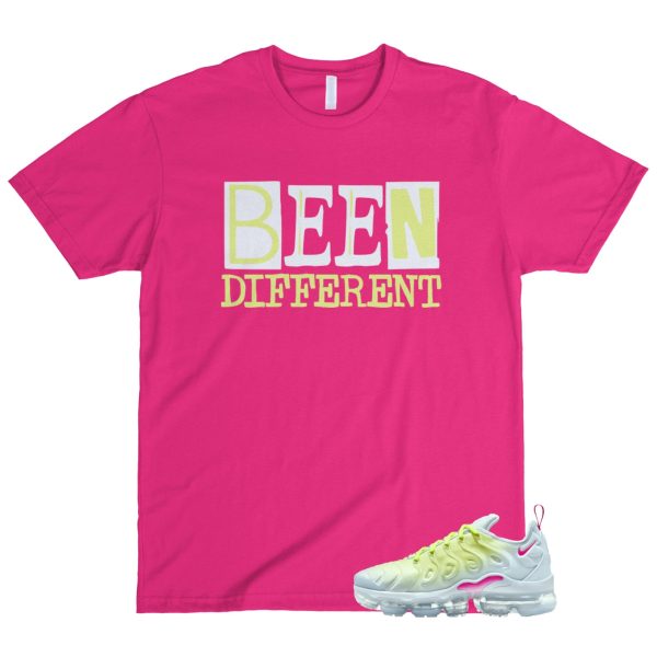 Vapormax Lemon Twist Blue Tint Air Plus Light Metallic Silver Fireberry T Shirt Match BEEN Jezsport.com