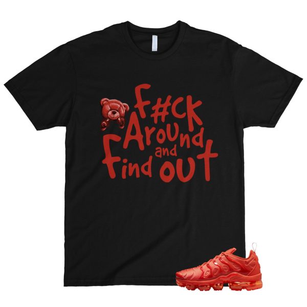 VaporMax Triple Orange Hyper Air Plus T Shirt Match FCK ,DZ4440-800 Jezsport.com