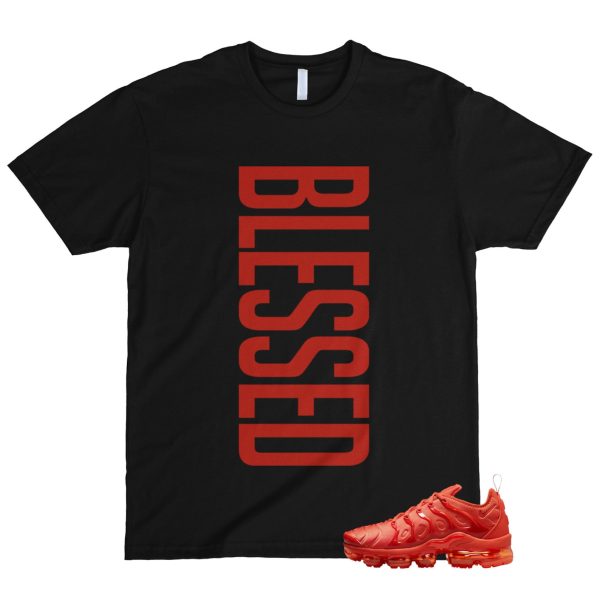 VaporMax Triple Orange Hyper Air Plus T Shirt Match VERTBLS ,DZ4440-800 Jezsport.com