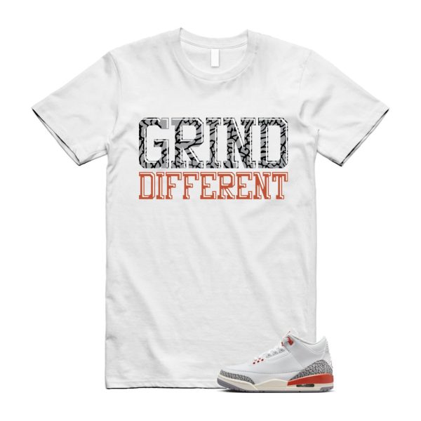 Georgia Peach 3 White Cosmic Clay Sail Cement Grey Anthracite T Shirt Match GRD ,FQ9174-121 Jezsport.com