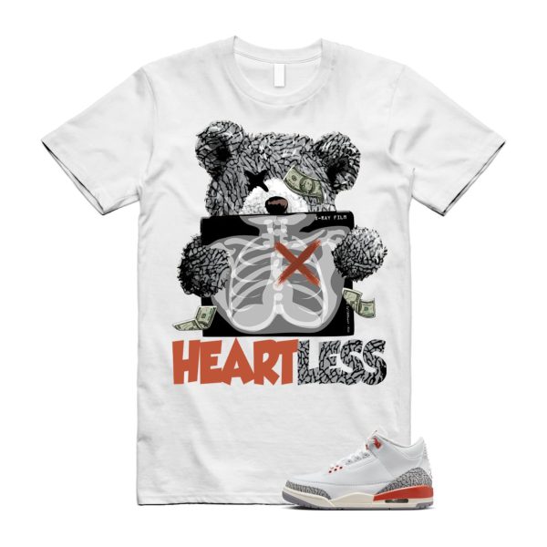 Georgia Peach 3 White Cosmic Clay Sail Cement Grey Anthracite T Shirt Match HEART Jezsport.com