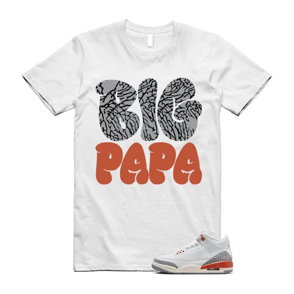 Georgia Peach 3 White Cosmic Clay Sail Cement Grey Anthracite T Shirt Match PAPA Jezsport.com