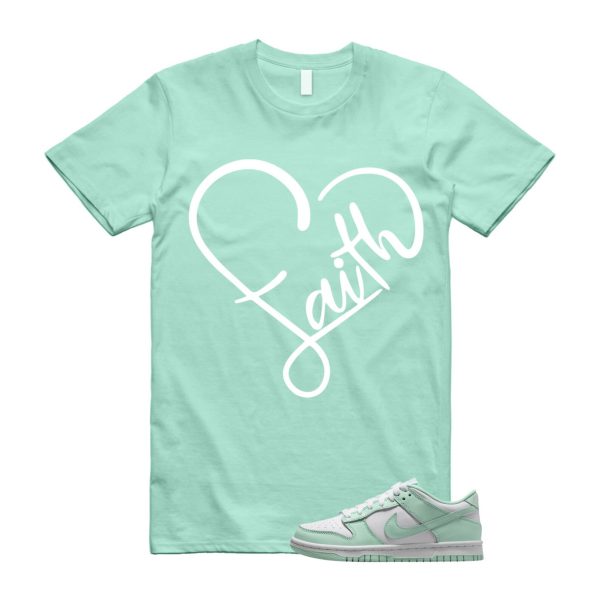 Dunk Mint Foam White T Shirt Match FAITH Jezsport.com