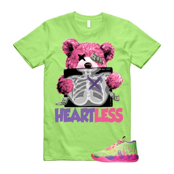 Inverse Toxic LaMelo Ball MB.01 Purple Glimmer Knockout Pink Green Gecko T Shirt Match HEART Jezsport.com