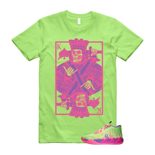 Inverse Toxic LaMelo Ball MB.01 Purple Glimmer Knockout Pink Green Gecko T Shirt Match KC Jezsport.com