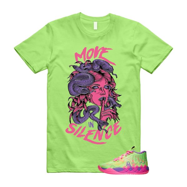 Inverse Toxic LaMelo Ball MB.01 Purple Glimmer Knockout Pink Green Gecko T Shirt Match MIS Jezsport.com