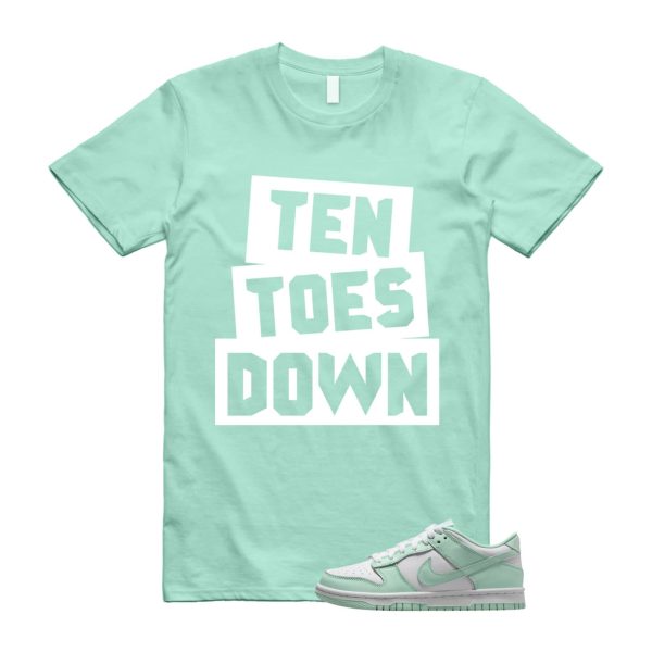 Dunk Mint Foam White T Shirt Match TTD Jezsport.com