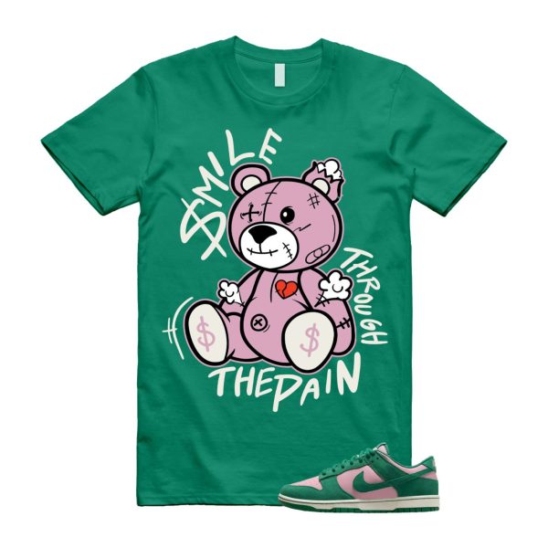 Dunk Pink Malachite Medium Soft Low Sail T Shirt Match SM2 ,FZ0549-600 Jezsport.com