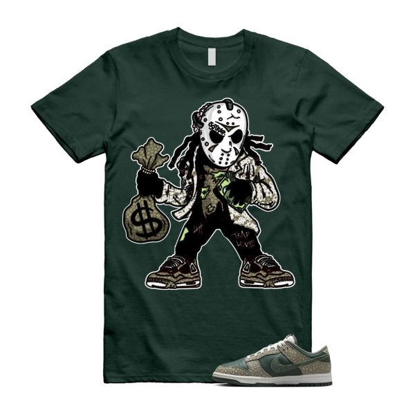 Dunk Urban Landscape 2.0 Low PRM Dark Stucco Vintage Green Summit White Alabaster T Shirt Match JASON Jezsport.com