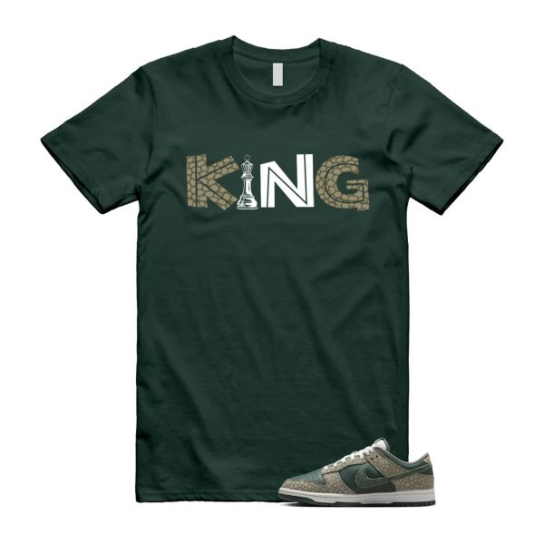 Dunk Urban Landscape 2.0 Low PRM Dark Stucco Vintage Green Summit White Alabaster T Shirt Match KING Jezsport.com