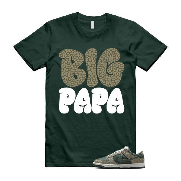 Dunk Urban Landscape 2.0 Low PRM Dark Stucco Vintage Green Summit White Alabaster T Shirt Match PAPA Jezsport.com