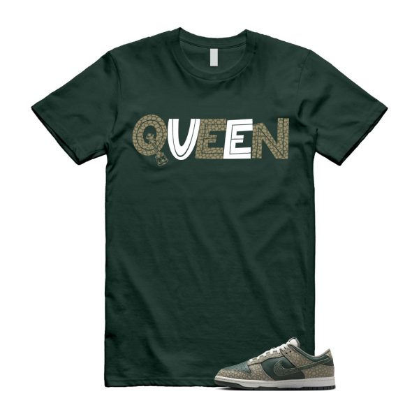 Dunk Urban Landscape 2.0 Low PRM Dark Stucco Vintage Green Summit White Alabaster T Shirt Match QUEEN Jezsport.com