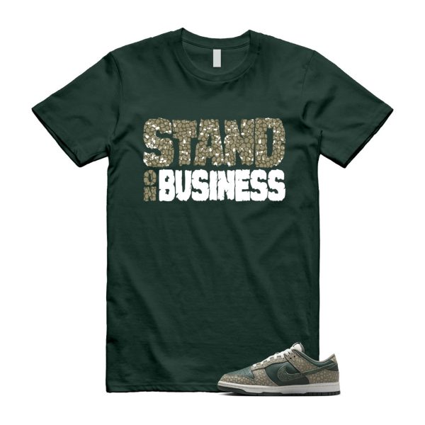 Dunk Urban Landscape 2.0 Low PRM Dark Stucco Vintage Green Summit White Alabaster T Shirt Match SOB Jezsport.com