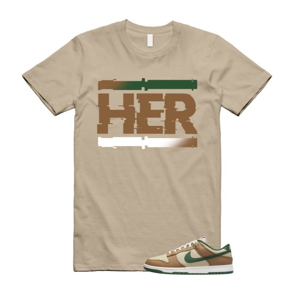 Dunk Tan Retro Rattan Gorge Green Sail Dark Driftwood Low T Shirt Match HER ,FB7160-231 Jezsport.com