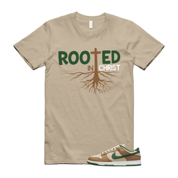 Dunk Tan Retro Rattan Gorge Green Sail Dark Driftwood Low T Shirt Match ROOTED Jezsport.com