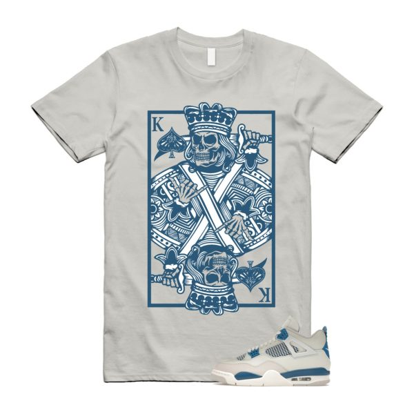 4 Military Blue Neutral Grey White T Shirt Match KC ,FV5029-141 Jezsport.com