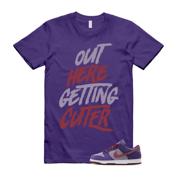 Dunk Plum Low Daybreak Barn T Shirt Match CUTER ,CU1726-500 Jezsport.com