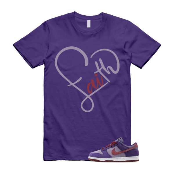 Dunk Plum Low Daybreak Barn T Shirt Match FAITH ,CU1726-500 Jezsport.com