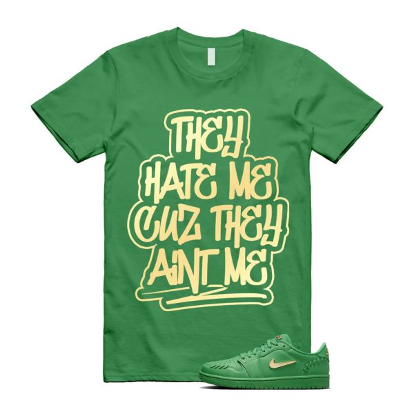 Lucky Green Method of Make 1 Metallic Gold Low T Shirt Match AINT ME ,FN5032-300 Jezsport.com