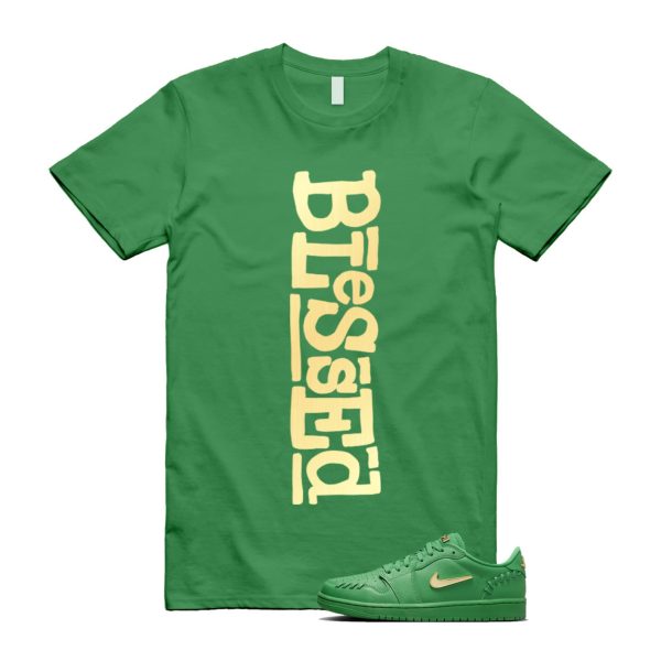 Lucky Green Method of Make 1 Metallic Gold Low T Shirt Match B2 ,FN5032-300 Jezsport.com