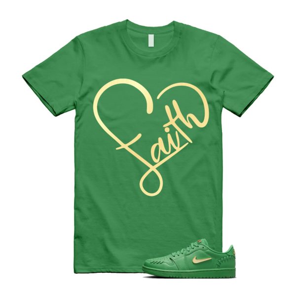 Lucky Green Method of Make 1 Metallic Gold Low T Shirt Match FAITH ,FN5032-300 Jezsport.com