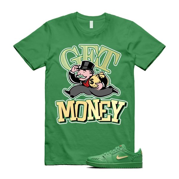 Lucky Green Method of Make 1 Metallic Gold Low T Shirt Match GM ,FN5032-300 Jezsport.com