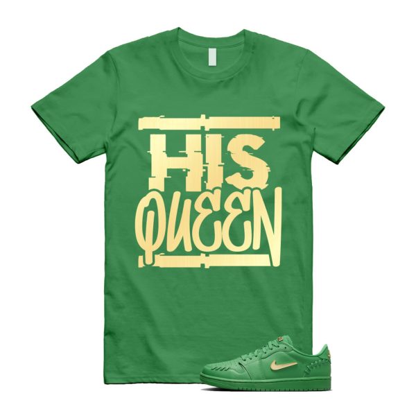 Lucky Green Method of Make 1 Metallic Gold Low T Shirt Match HQ ,FN5032-300 Jezsport.com