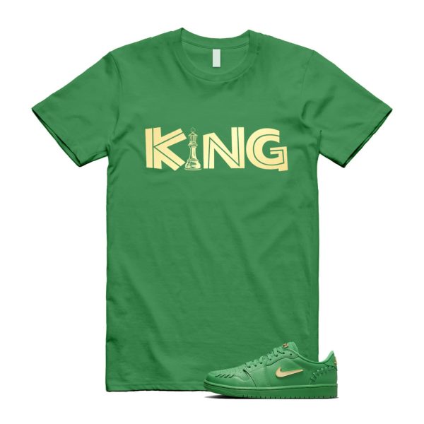 Lucky Green Method of Make 1 Metallic Gold Low T Shirt Match KING ,FN5032-300 Jezsport.com