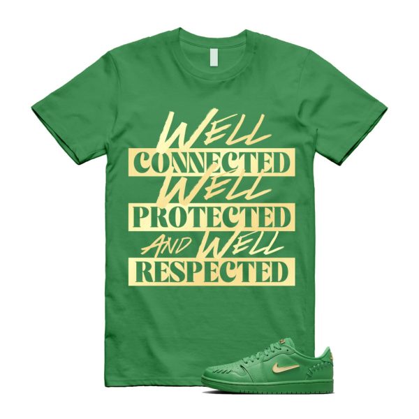 Lucky Green Method of Make 1 Metallic Gold Low T Shirt Match WELL ,FN5032-300 Jezsport.com