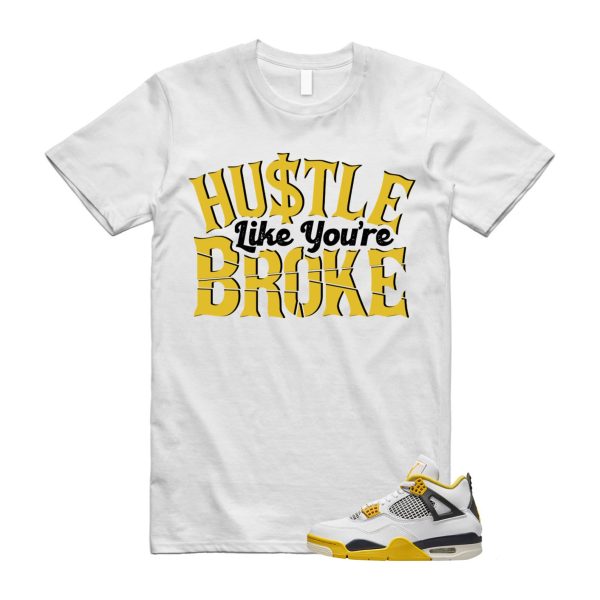 Vivid Sulfur 4 White Coconut Milk Anthracite T Shirt Match BROKE Jezsport.com