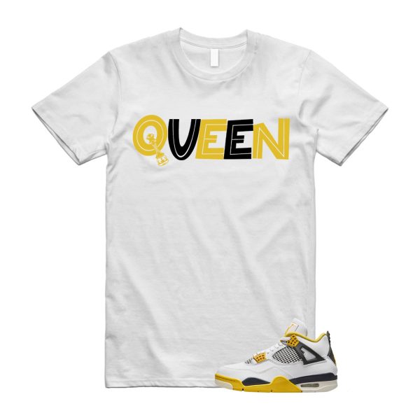 Vivid Sulfur 4 White Coconut Milk Anthracite T Shirt Match QUEEN Jezsport.com