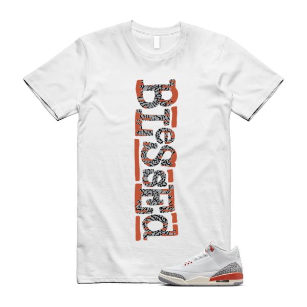 Georgia Peach 3 White Cosmic Clay Sail Cement Grey Anthracite T Shirt Match B2 Jezsport.com