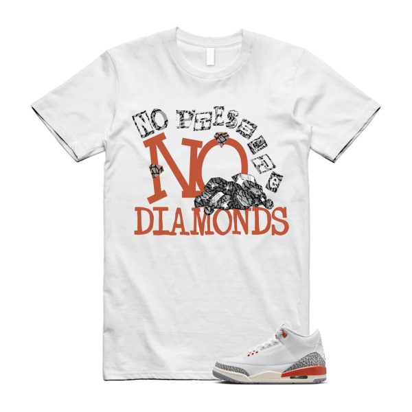 Georgia Peach 3 White Cosmic Clay Sail Cement Grey Anthracite T Shirt Match DIAMOND Jezsport.com