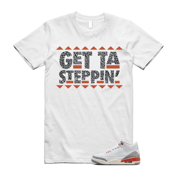 Georgia Peach 3 White Cosmic Clay Sail Cement Grey Anthracite T Shirt Match GET Jezsport.com