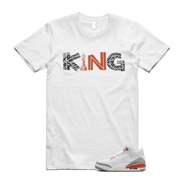 Georgia Peach 3 White Cosmic Clay Sail Cement Grey Anthracite T Shirt Match KING Jezsport.com