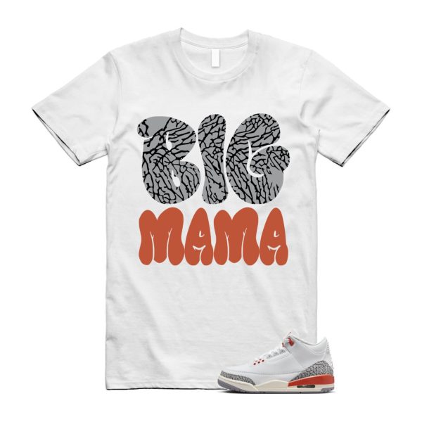 Georgia Peach 3 White Cosmic Clay Sail Cement Grey Anthracite T Shirt Match MAMA ,FQ9174-121 Jezsport.com