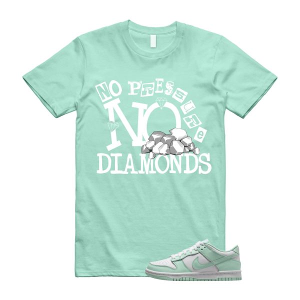 Dunk Mint Foam White T Shirt Match DIAMOND Jezsport.com