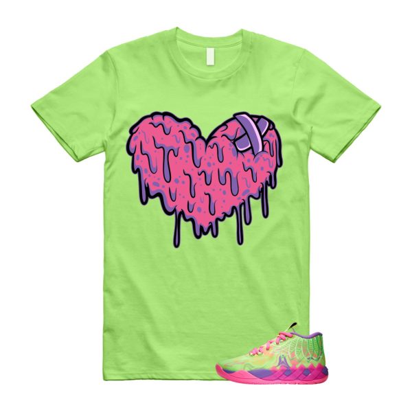 Inverse Toxic LaMelo Ball MB.01 Purple Glimmer Knockout Pink Green Gecko T Shirt Match DRHRT Jezsport.com