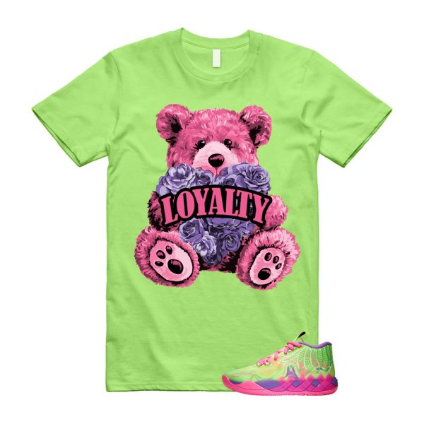 Inverse Toxic LaMelo Ball MB.01 Purple Glimmer Knockout Pink Green Gecko T Shirt Match LYLTY Jezsport.com