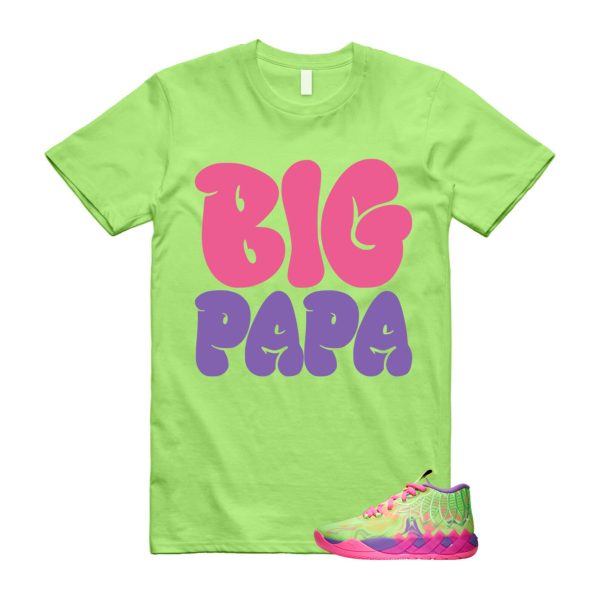 Inverse Toxic LaMelo Ball MB.01 Purple Glimmer Knockout Pink Green Gecko T Shirt Match PAPA Jezsport.com