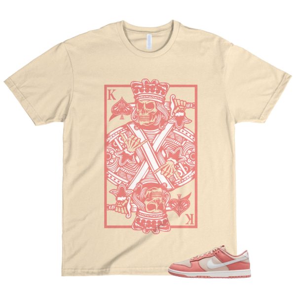 Dunk Red Stardust Summit White Sanddrift Low PRM T Shirt Match KC ,FB8895-601 Jezsport.com