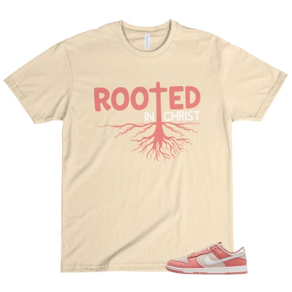 Dunk Red Stardust Summit White Sanddrift Low PRM T Shirt Match ROOTED ,FB8895-601 Jezsport.com