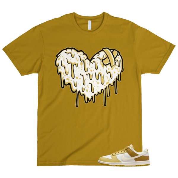 Dunk Bronzine Saturn Gold Sail Coconut Milk Low T Shirt Match DRHRT, FZ4042-716 Jezsport.com