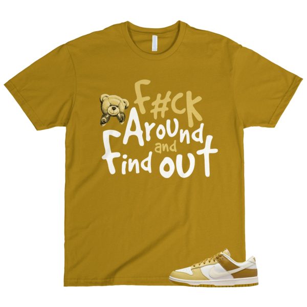 Dunk Bronzine Saturn Gold Sail Coconut Milk Low T Shirt Match FCK, FZ4042-716 Jezsport.com