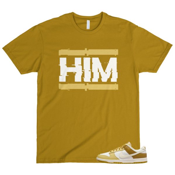 Dunk Bronzine Saturn Gold Sail Coconut Milk Low T Shirt Match HIM, FZ4042-716 Jezsport.com