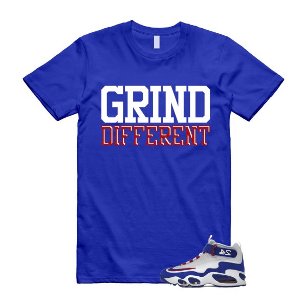 Air Griffey Max 1 USA White Blue Red 24 T Shirt Match GRD ,DX3723-100 Jezsport.com