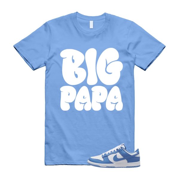 Dunk Polar Blue White Winter Low T Shirt Match PAPA ,DV0833-400 Jezsport.com