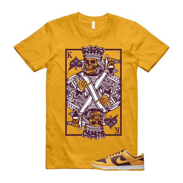 Dunk Arizona Maroon Yellow University Gold State Washington White Deep Low T Shirt Match KC ,DD1391-702 Jezsport.com