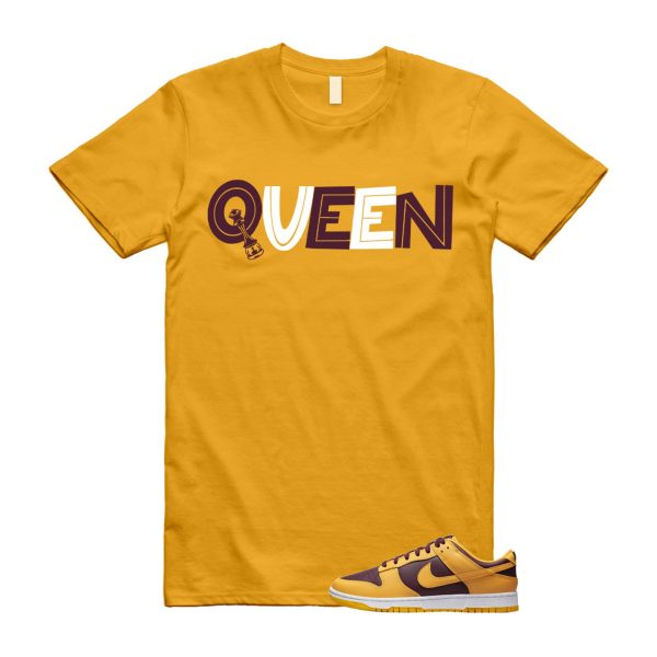 Dunk Arizona Maroon Yellow University Gold State Washington White Deep Low T Shirt Match QUEEN ,DD1391-702 Jezsport.com