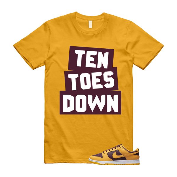 Dunk Arizona Maroon Yellow University Gold State Washington White Deep Low T Shirt Match TTD ,DD1391-702 Jezsport.com